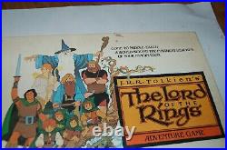 Milton Bradley J. R. R. Tolkien's The Lord Of The Rings Adventure Game 1979 LOTR