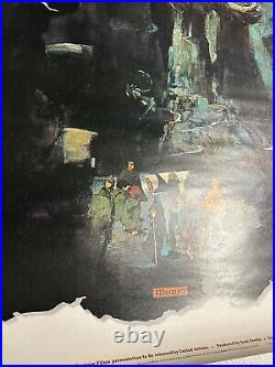 Mines Of Moria Poster Movie 1978 Ralph Bakshi Lord Of The Rings J. R. R. Tolkien