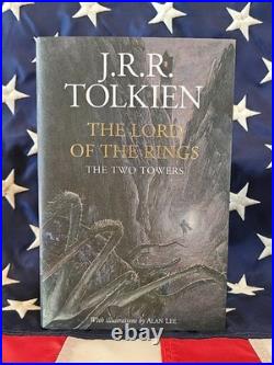 NEW JRR Tolkien The Lord of the Rings Illustrated Alan Lee 1st First Printing