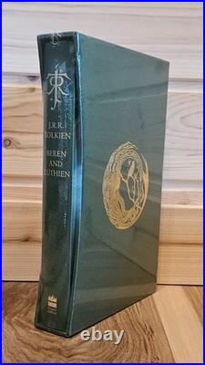 NEW SEALED Beren & Luthien JRR Tolkien Harper Collins Slipcase Deluxe Lord Rings