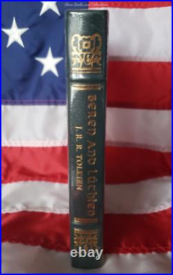 NEW SEALED Beren and Luthien Tolkien Easton Press Leather Lord Rings Alan Lee