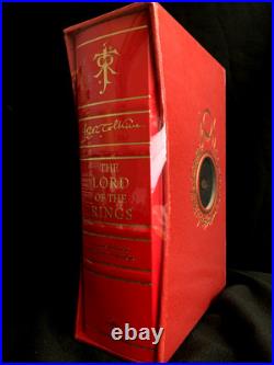 NEW SEALED CLEAN! Lord of the Rings LTD ED J R R Tolkien RARE LEATHER SLIPCASED