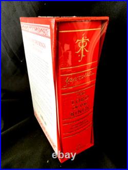 NEW SEALED CLEAN! Lord of the Rings LTD ED J R R Tolkien RARE LEATHER SLIPCASED