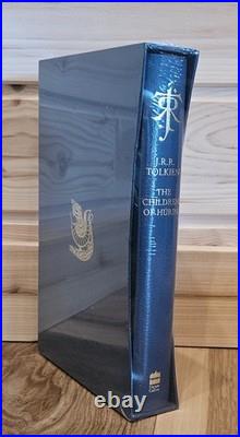 NEW SEALED Children of Hurin Tolkien Harper Collins Slipcase Deluxe Lord Rings NEW SEALED Children of Hurin Tolkien Harper Collins Slipcase Deluxe Lord Rings