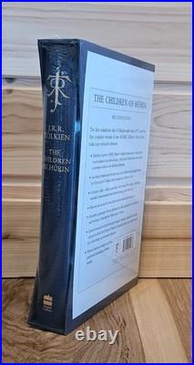 NEW SEALED Children of Hurin Tolkien Harper Collins Slipcase Deluxe Lord Rings NEW SEALED Children of Hurin Tolkien Harper Collins Slipcase Deluxe Lord Rings