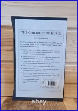 NEW SEALED Children of Hurin Tolkien Harper Collins Slipcase Deluxe Lord Rings