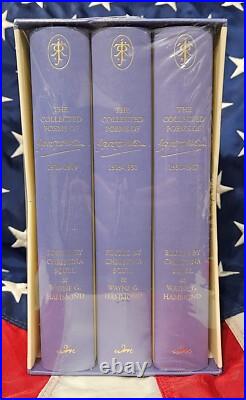 NEW SEALED Collected Poems of JRR Tolkien Box Deluxe Lord Rings Hobbit Hardcover