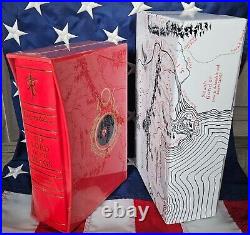 NEW SEALED JRR Tolkien Lord of the Rings Hobbit Deluxe Hardcover Slipcase Boxed