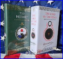 NEW SEALED JRR Tolkien Lord of the Rings & Hobbit Illustrated Hardcover Deluxe