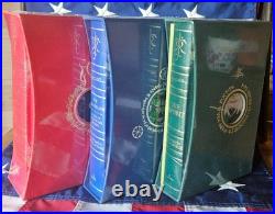 NEW SEALED JRR Tolkien Lord of the Rings Hobbit Silmarillion Deluxe Illustrated