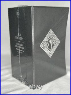 NEW SEALED Lord of the Rings JRR Tolkien Alan Lee Box Illustrated Leather Deluxe