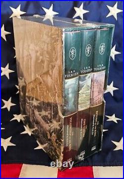 NEW SEALED Lord of the Rings Trilogy JRR Tolkien Alan Lee Box Illustrated D6