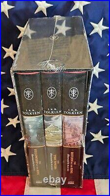 NEW SEALED Lord of the Rings Trilogy JRR Tolkien Alan Lee Box Illustrated D6