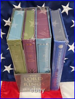 NEW SEALED Lord of the Rings Trilogy & Silmarillion JRR Tolkien Deluxe Box Set