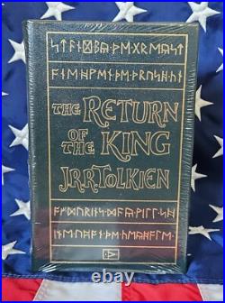 NEW SEALED Return of the King JRR Tolkien Easton Press Leather Lord Rings Hobbit