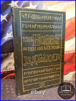 NEW SEALED The Hobbit by JRR Tolkien Easton Press Leather Hardcover Lord Rings