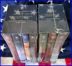 NEW SEALED Tolkien History of Middle Earth Box #1 & #2 Lord Rings Silmarillion