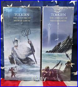 NEW SEALED Tolkien History of Middle Earth Box #1 & #2 Lord Rings Silmarillion