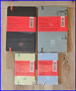NEW SEALED Tolkien Lord Rings Moleskin Notebooks Moria Hobbiton Isengard Sauron
