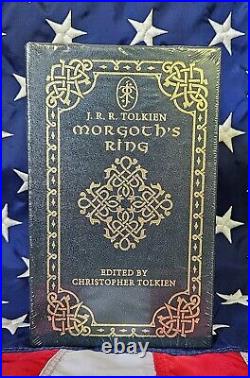 NEW SEALED Tolkien Morgoth's Ring Easton Press Leather Lord Rings Hobbit History