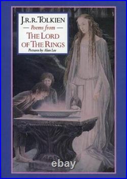 POEMS FROM THE LORD OF THE RINGS By J. R. R. Tolkien Hardcover