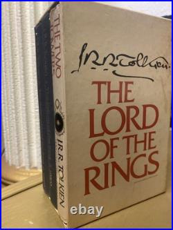 RARE Lord of the Rings Tolkien Box Set 1978 2nd Edition 3 Hardcovers