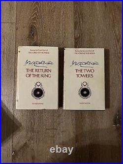 RARE Lord of the Rings Tolkien Box Set 1978 2nd Edition Hardcovers with Maps