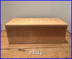 RARE Lord of the Rings Trilogy Audiobook 12 CASSETTE WOOD BOX SET JRR TOLKIEN