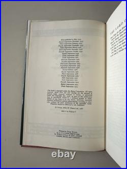 RARE The Lord of the Rings Tolkien 2nd Revised Edition 9th Print Hc Dj Maps 1974