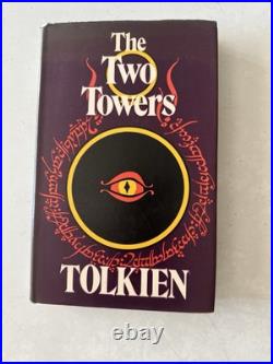 RARE The Lord of the Rings Tolkien 2nd Revised Edition 9th Print Hc Dj Maps 1974