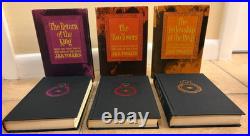 RARE VTG 1965 Lord Of The Rings RED BOX SET J. R. R. Tolkien 2nd Ed HC withMaps