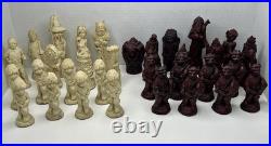 RARE Vintage 1979 Tolkien Enterprises LORD OF THE RINGS Chess Set Complete J. R. R