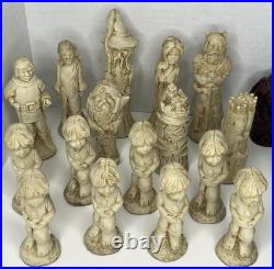 RARE Vintage 1979 Tolkien Enterprises LORD OF THE RINGS Chess Set Complete J. R. R