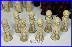 RARE Vintage 1979 Tolkien Enterprises LORD OF THE RINGS Chess Set Complete J. R. R