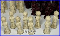 RARE Vintage 1979 Tolkien Enterprises LORD OF THE RINGS Chess Set Complete J. R. R