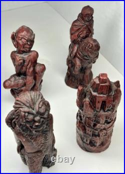 RARE Vintage 1979 Tolkien Enterprises LORD OF THE RINGS Chess Set Complete J. R. R