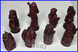 RARE Vintage 1979 Tolkien Enterprises LORD OF THE RINGS Chess Set Complete J. R. R