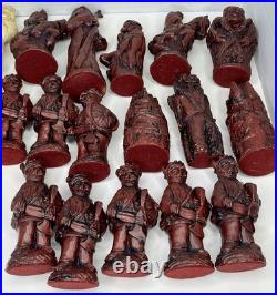 RARE Vintage 1979 Tolkien Enterprises LORD OF THE RINGS Chess Set Complete J. R. R