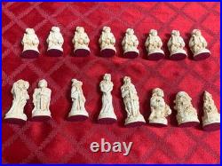 RARE Vintage Tolkien Enterprises Lord The Rings 1988 Chess Set Made England