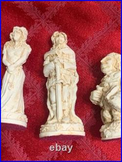 RARE Vintage Tolkien Enterprises Lord The Rings 1988 Chess Set Made England