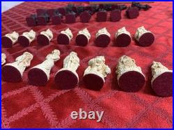 RARE Vintage Tolkien Enterprises Lord The Rings 1988 Chess Set Made England