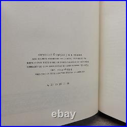 READ Lord Of The Rings Book Set Hardcover JRR Tolkien 2nd Edition Box Set withMaps