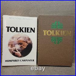 READ Lord Of The Rings Book Set Hardcover JRR Tolkien 2nd Edition Box Set withMaps