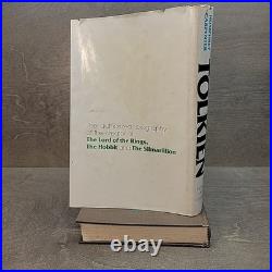 READ Lord Of The Rings Book Set Hardcover JRR Tolkien 2nd Edition Box Set withMaps