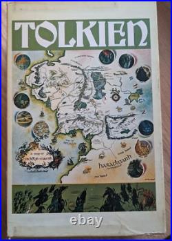 RaRe VinTagE 1977 LORD of RINGS TRILOGY BOX SET JRR Tolkien Ballantine PB LOTR