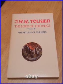 RaRe VinTagE 1977 LORD of RINGS TRILOGY BOX SET JRR Tolkien Ballantine PB LOTR