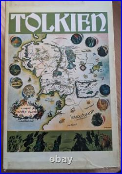 RaRe VinTagE 1977 LORD of RINGS TRILOGY BOX SET JRR Tolkien Ballantine PB LOTR