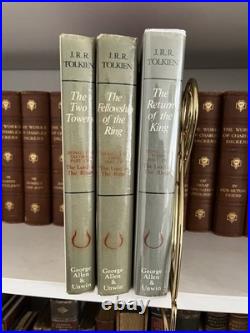 Rare 1966 2nd Ed 1st Impression Lord Of The Rings Trilogy J R R Tolkien