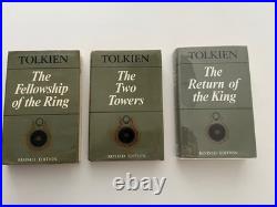 Rare 1966 2nd Ed 1st Impression Lord Of The Rings Trilogy J R R Tolkien
