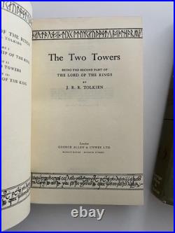 Rare 1966 2nd Ed 1st Impression Lord Of The Rings Trilogy J R R Tolkien
